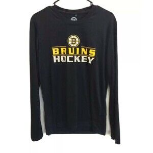 NHL Boston Bruins Boy's Long Sleeve Shirt XL 18